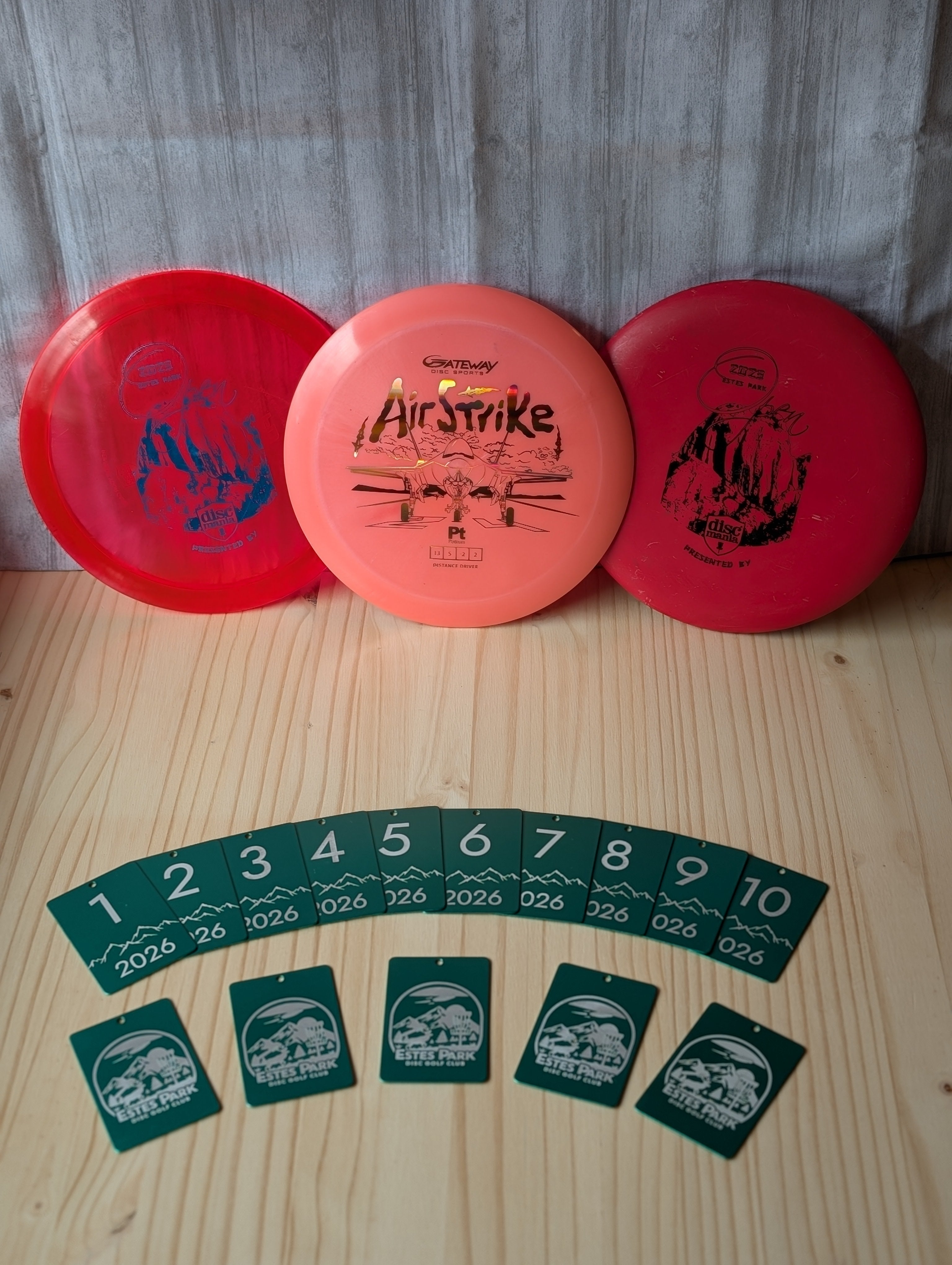 Disc Golf Tags