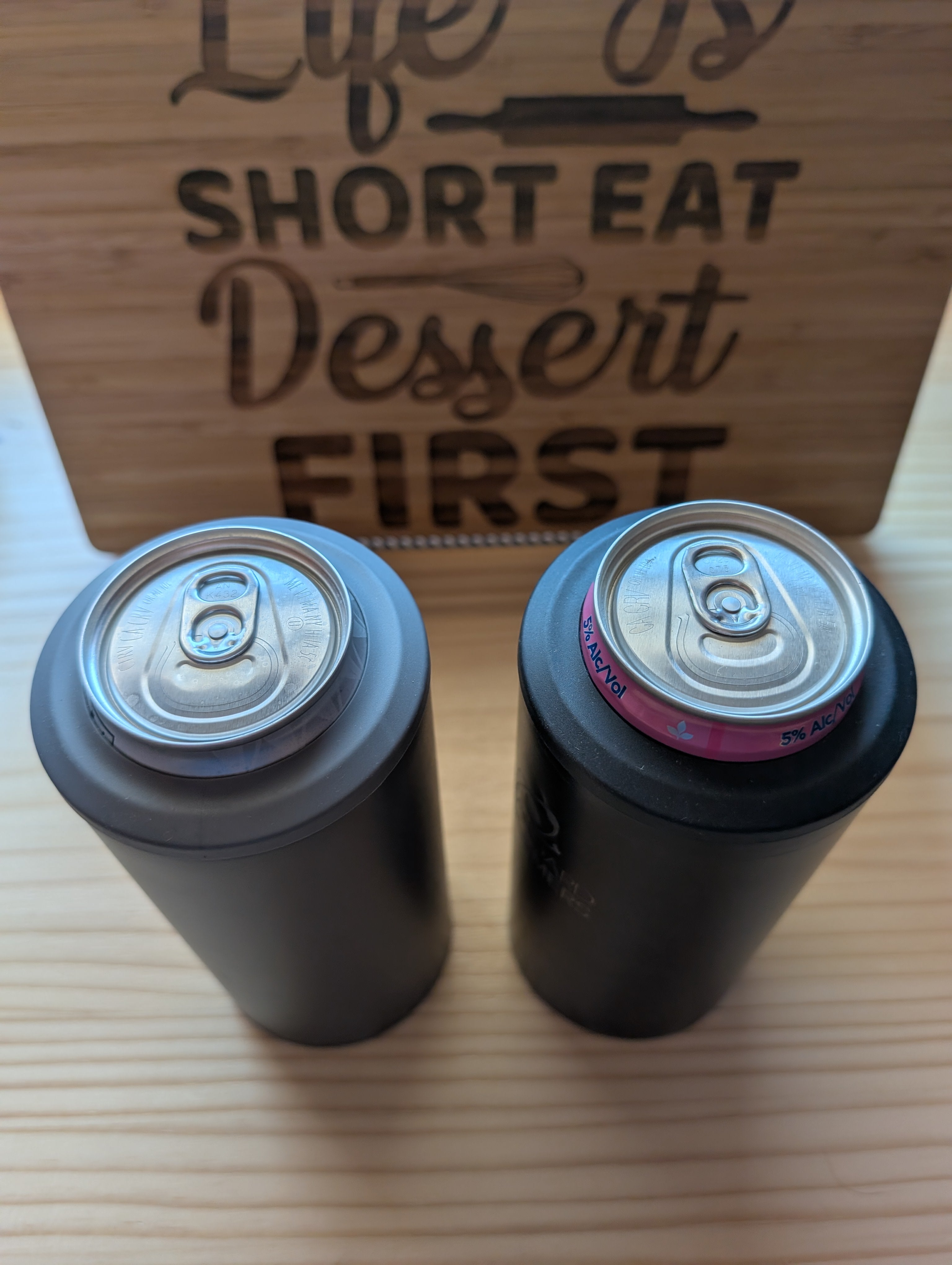 Personalized 4-in-1 Stainless Steel Tumbler & Koozie